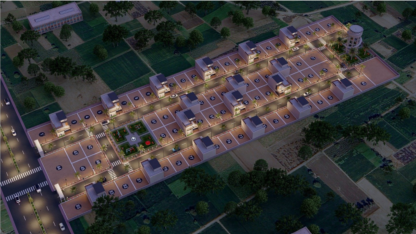 Palm City HRDA approved residential plots in Haridwar